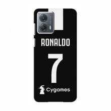 Чехол Криштиану Роналду для Motorola MOTO G53 AlphaPrint C. Ronaldo - купить на Floy.com.ua