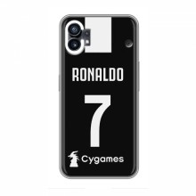 Чехол Криштиану Роналду для Nothing Phone 1 AlphaPrint C. Ronaldo - купить на Floy.com.ua