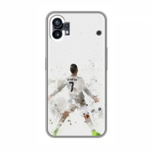 Чехол Криштиану Роналду для Nothing Phone 1 AlphaPrint Cristiano ART - купить на Floy.com.ua