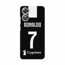 Чехол Криштиану Роналду для OPPO A17k AlphaPrint C. Ronaldo - купить на Floy.com.ua