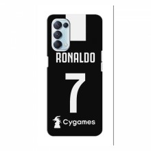 Чехол Криштиану Роналду для OPPO Reno 5 (4G) AlphaPrint C. Ronaldo - купить на Floy.com.ua
