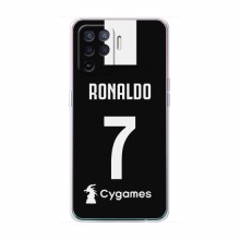 Чехол Криштиану Роналду для OPPO Reno 5 Lite AlphaPrint C. Ronaldo - купить на Floy.com.ua
