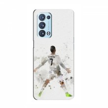 Чехол Криштиану Роналду для OPPO Reno 6 Pro (5G) AlphaPrint Cristiano ART - купить на Floy.com.ua