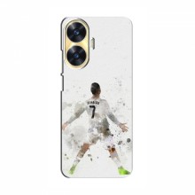 Чехол Криштиану Роналду для RealMe C55 AlphaPrint Cristiano ART - купить на Floy.com.ua