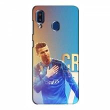 Чехол Криштиану Роналду для Samsung Galaxy A20 2019 (A205F) AlphaPrint - купить на Floy.com.ua