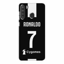 Чехол Криштиану Роналду для Samsung Galaxy A21 (A215) AlphaPrint C. Ronaldo - купить на Floy.com.ua