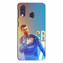 Чехол Криштиану Роналду для Samsung Galaxy A40 2019 (A405F) AlphaPrint