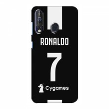 Чехол Криштиану Роналду для Samsung Galaxy A60 2019 (A605F) AlphaPrint C. Ronaldo - купить на Floy.com.ua
