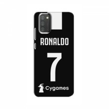Чехол Криштиану Роналду для Samsung Galaxy M02s AlphaPrint C. Ronaldo - купить на Floy.com.ua