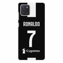 Чехол Криштиану Роналду для Samsung Galaxy Note 10 Lite AlphaPrint C. Ronaldo - купить на Floy.com.ua