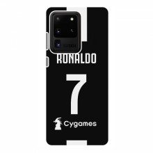Чехол Криштиану Роналду для Samsung Galaxy S20 Ultra AlphaPrint C. Ronaldo - купить на Floy.com.ua