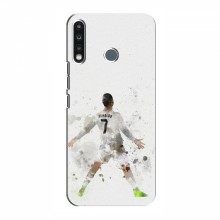 Чехол Криштиану Роналду для TECNO Camon 12 CC7 AlphaPrint Cristiano ART - купить на Floy.com.ua