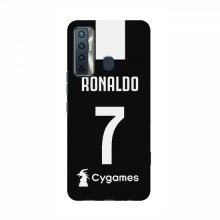 Чехол Криштиану Роналду для TECNO Camon 17 AlphaPrint C. Ronaldo - купить на Floy.com.ua