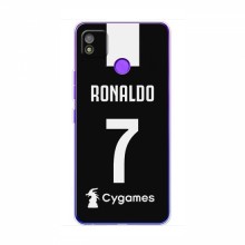 Чехол Криштиану Роналду для TECNO POP 4 AlphaPrint C. Ronaldo - купить на Floy.com.ua