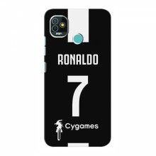 Чехол Криштиану Роналду для TECNO Pop 5 (BD2p) AlphaPrint C. Ronaldo - купить на Floy.com.ua