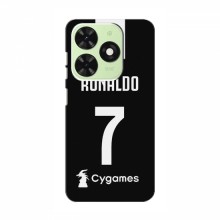 Чехол Криштиану Роналду для TECNO Pop 8 AlphaPrint C. Ronaldo - купить на Floy.com.ua