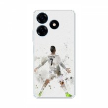 Чехол Криштиану Роналду для TECNO Spark 10C (KI5m) AlphaPrint Cristiano ART - купить на Floy.com.ua