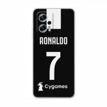 Чехол Криштиану Роналду для Xiaomi POCO X4 GT AlphaPrint C. Ronaldo - купить на Floy.com.ua
