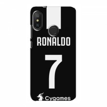 Чехол Криштиану Роналду для Xiaomi Redmi 6 Pro AlphaPrint C. Ronaldo - купить на Floy.com.ua