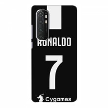 Чехол Криштиану Роналду для Xiaomi Mi Note 10 Lite AlphaPrint C. Ronaldo - купить на Floy.com.ua
