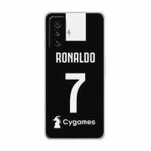 Чехол Криштиану Роналду для Xiaomi POCO F4 GT AlphaPrint C. Ronaldo - купить на Floy.com.ua