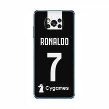 Чехол Криштиану Роналду для Xiaomi POCO X3 AlphaPrint C. Ronaldo - купить на Floy.com.ua