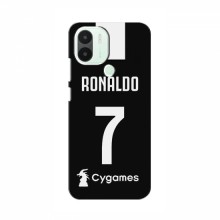 Чехол Криштиану Роналду для Xiaomi Redmi A1 Plus AlphaPrint C. Ronaldo - купить на Floy.com.ua