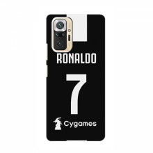 Чехол Криштиану Роналду для Xiaomi Redmi Note 10 AlphaPrint C. Ronaldo - купить на Floy.com.ua