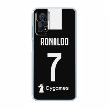 Чехол Криштиану Роналду для Xiaomi Redmi Note 11 Pro (5G) / 11E Pro AlphaPrint C. Ronaldo - купить на Floy.com.ua