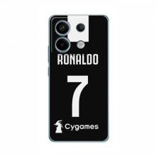 Чехол Криштиану Роналду для Xiaomi Redmi Note 13 Pro (4G) AlphaPrint C. Ronaldo - купить на Floy.com.ua