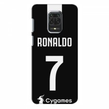 Чехол Криштиану Роналду для Xiaomi Redmi Note 9 Pro AlphaPrint C. Ronaldo - купить на Floy.com.ua