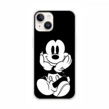 Чехол с принтом для iPhone 16 Ultra - (на черном) (AlphaPrint) Микки Маус - купить на Floy.com.ua