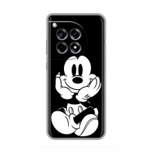 Чехол с принтом для OnePlus Ace 3 - (на черном) (AlphaPrint) Микки Маус - купить на Floy.com.ua