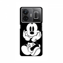 Чехол с принтом для RealMe GT3 - (на черном) (AlphaPrint) Микки Маус - купить на Floy.com.ua