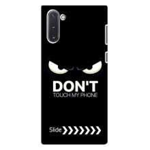 Чехол с принтом для Samsung Galaxy Note 10 - (на черном) (AlphaPrint) - купить на Floy.com.ua