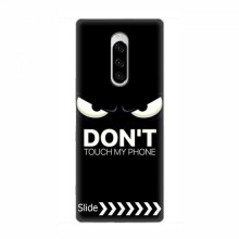 Чехол с принтом для Sony Xperia 1 - (на черном) (AlphaPrint) - купить на Floy.com.ua