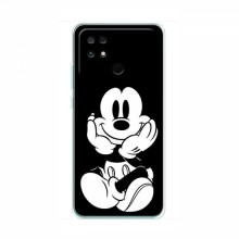 Чехол с принтом для Xiaomi POCO C40 - (на черном) (AlphaPrint) Микки Маус - купить на Floy.com.ua