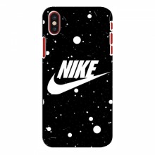 Чехол для Айфон Х - с принтом Найк (AlphaPrint) Nike с фоном - купить на Floy.com.ua