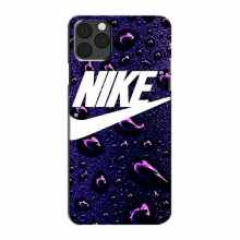 Чехол для Айфон 12 Про - с принтом Найк (AlphaPrint) Nike-фиолетовый - купить на Floy.com.ua