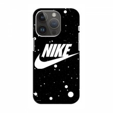 Чехол для Айфон 14 Про Макс - с принтом Найк (AlphaPrint) Nike с фоном - купить на Floy.com.ua