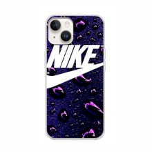 Чехол для Айфон 16 - с принтом Найк (AlphaPrint) Nike-фиолетовый - купить на Floy.com.ua