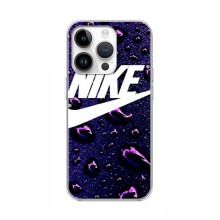 Чехол для Айфон 16 Про Макс - с принтом Найк (AlphaPrint) Nike-фиолетовый - купить на Floy.com.ua