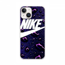 Чехол для Айфон 16 Ультра - с принтом Найк (AlphaPrint) Nike-фиолетовый - купить на Floy.com.ua