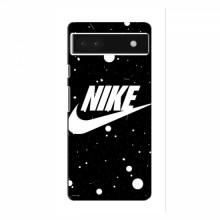 Чехол для Гугл Пиксель 6а - с принтом Найк (AlphaPrint) Nike с фоном - купить на Floy.com.ua