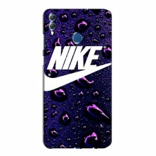 Чехол с принтом Найк для Huawei Honor 8X Max (AlphaPrint) Nike-фиолетовый - купить на Floy.com.ua