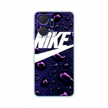 Чехол для Хуавей Хонор Х7а - с принтом Найк (AlphaPrint) Nike-фиолетовый - купить на Floy.com.ua