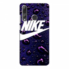 Чехол с принтом Найк для Huawei P Smart Plus 2019 (AlphaPrint) Nike-фиолетовый - купить на Floy.com.ua