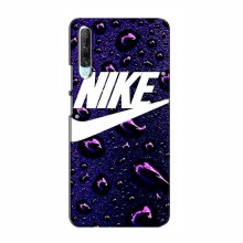 Чехол для Huawei P Smart Pro - с принтом Найк (AlphaPrint) Nike-фиолетовый - купить на Floy.com.ua