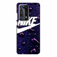 Чехол с принтом Найк для Huawei P40 (AlphaPrint) Nike-фиолетовый - купить на Floy.com.ua