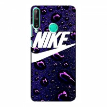 Чехол для Huawei P40 Lite e - с принтом Найк (AlphaPrint) Nike-фиолетовый - купить на Floy.com.ua